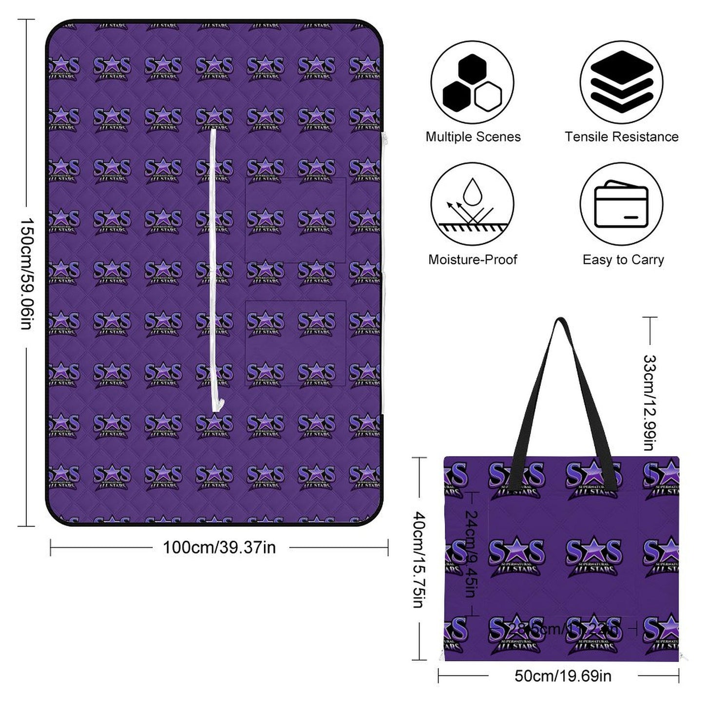 Zipper Picnic Mat