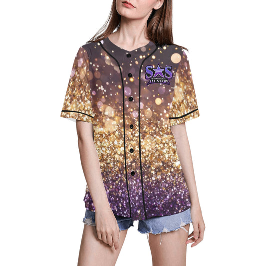 All Over Print Baseball Jersey for Women