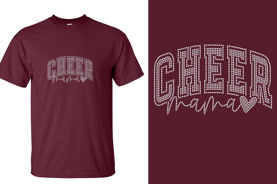 Rhinestones Cheer Mama Unisex t-shirt