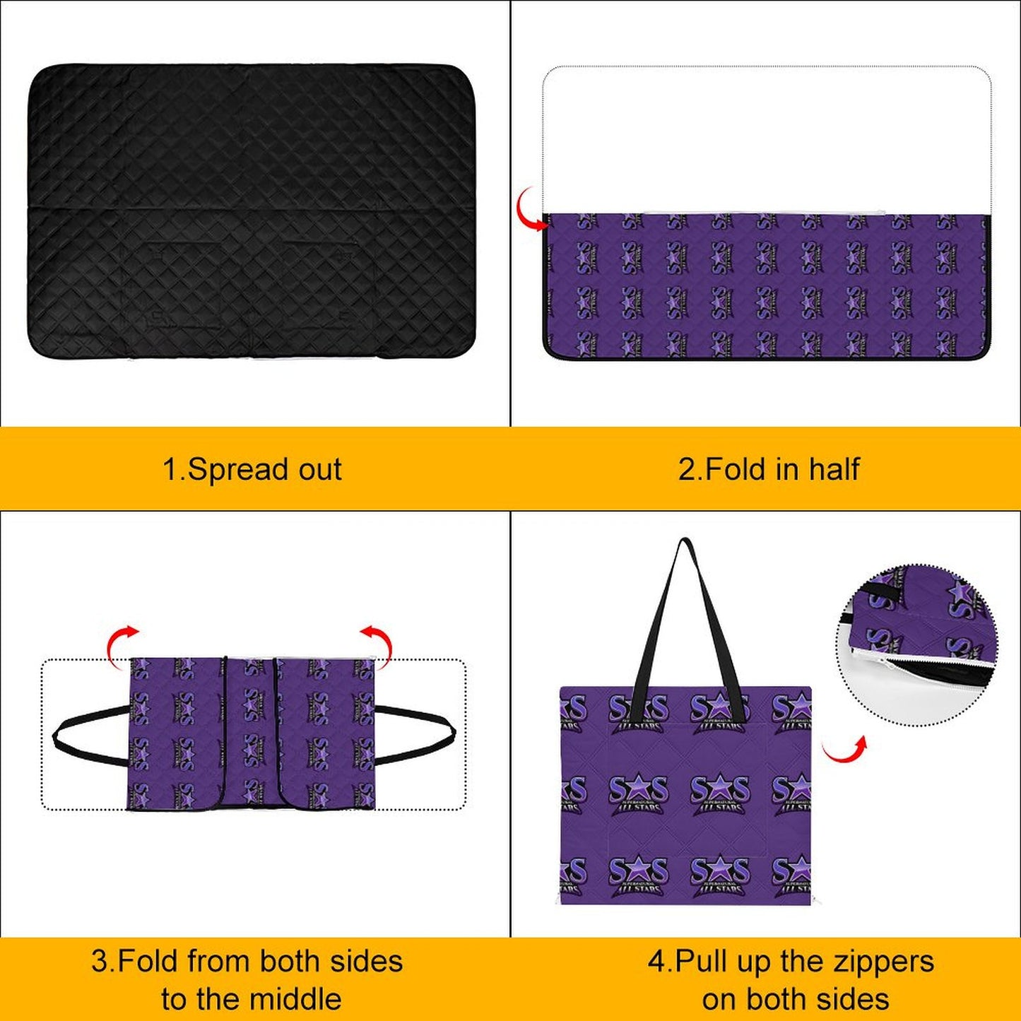 Zipper Picnic Mat